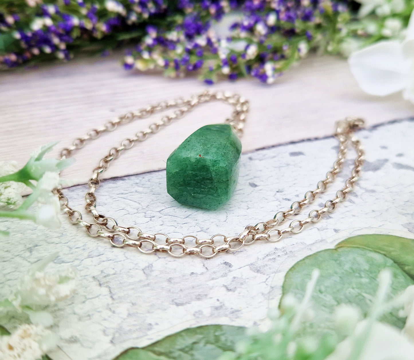 Antique Victorian Sterling Silver Green Aventurine Statement Seal Intaglio Fob Pendant